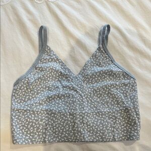 Brandy Melville Light Blue Bralette top